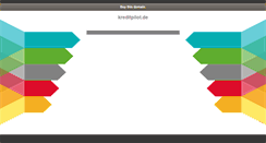 Desktop Screenshot of kreditpilot.de
